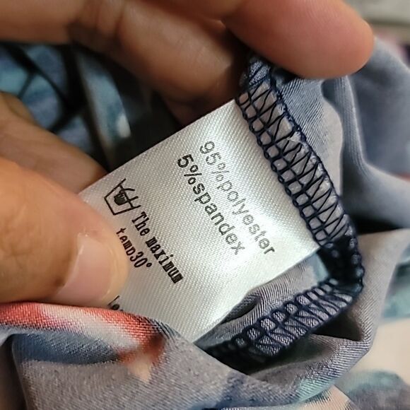 Floral Print Overlap Front Dress Size 4XL NWOT - Picture 7 of 8